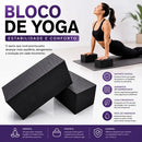 Kit 2 Blocos De Eva Para Exercícios Físicos Alongamento Pilates Yoga Meditação Funcional
