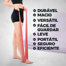 Kit 3 Faixas Elásticas Thera Band Fisioterapia Pilates Treino