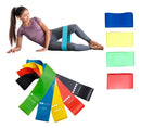 Kit 5 Fitas Faixas Elasticas 5 Niveis 30cm Treino Musculacao MFL