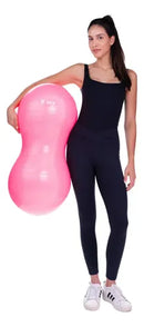 Bola De Ginástica Pilates Feijão Peanut Ball Rosa Odin Fit