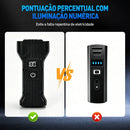 Farol Bike Recarregável Usb 3030 12 Leds Ipx6 Buzina 6 Sons
