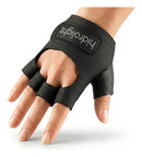 Luva Academia Neoprene Musculação Crossfit Ajustável Grip Cor Preta Desenho Do Tecido Liso Tamanho M