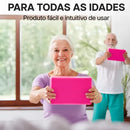 2 Blocos Pilates Tijolo Yoga Funcional Compacto Resistente