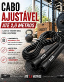 Corda De Pular Cross Fit Speed Rope Cabo Pvc Ajustável Azze