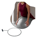 Kit 2 Suporte Bola Suiça Pilates Parede Reforçado Resistente