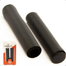 Manopla Absolute MTB Preto Espuma Silicone Gel 130mm Com Plugs