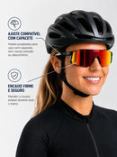 Óculos De Sol Unissex Ciclismo Corrida Beach Tennis Volei