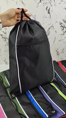 Mochila Saco Academia Rosa Sport Fanza Moda Impermeável 45cm Nylon