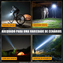 Sinalizador Luz Bicicleta Farol Led Potente Lanterna Bike