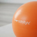 Bola Overball Pilates Ginastica Yoga Fisioterapia Hidrolight Cor Laranja 20cm