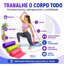 Kit 3 Faixas Elástica Thera Band Exercício Fisioterapia Yoga
