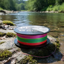 Linha De Pesca Multifilamento 8 Fio 300m Carretel Joyfox 8x Multicolorida 0.370mm 60lb