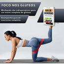 Kit 5 Faixa Elástica Super Mini Band Extensor Elástico Para Treino Resistência Funcional Academia Ginástica Yoga Esporte Banda Extra Forte De Treinamento Thera Pilates Fisioterapia Alegria