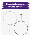 Kit 2 Suporte Bola Suiça Pilates Parede Reforçado Resistente