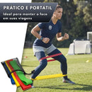 Kit 5 Faixa Elástica Super Mini Band Extensor Elástico Para Treino Resistência Funcional Academia Ginástica Yoga Esporte Banda Extra Forte De Treinamento Thera Pilates Fisioterapia Alegria