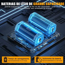 Sinalizador Luz Bicicleta Farol Led Potente Lanterna Bike