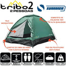Kit Barraca Iglu 2 Pessoas + Colchão Casal E Enchedor Tribo
