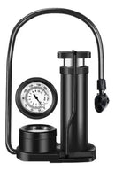 Bomba De Encher Pneus Bicicleta Carro Moto Bola Colchão Manual Portátil 160psi Preto Bomba de ar de Pedal