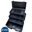 Maleta Para Pesca 3 Bandejas Articuladas Preta Summer Preto