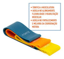 Kit Mini Band Com 3 Níveis De Resistência Acte Sports T71