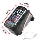 Bolsa De Celular Para Quadro Bike Bicicleta Impermeável Porta Acessórios Ferramentas Case A Prova D'água Tumblr