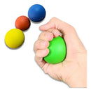 Kit Bola Exercitadora Fisioterapia Bolinha De Mão Lisa 3unid Sortido