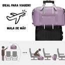 Bolsa Mala Feminina Academia Esportiva Viagem Porta Tênis Nf