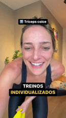 Kit 3 Faixas Elástica Thera Band Exercício Fisioterapia Yoga