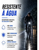 Kit Farol e Lanterna Premium Para Bicicleta Potente Recarregável Led Bike Ciclismo USB 400 Lúmens Prova D'Água Comica