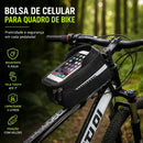Bolsa Quadro Bike 2l Prova D Agua Celular Gps 7'' Acessórios