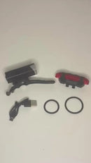 Kit Farol Led Para Bicicleta Potente Recarregável Usb