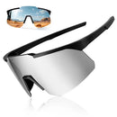 Forestory Óculos Esportivo De Sol Ciclismo Corrida Beach Tennis Uv400 Cor Espelhado Plata