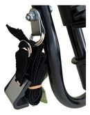 Suporte Transbike P/ 3 Bikes Apoio Fixo Sedan Hatch Suv True Cor Preto