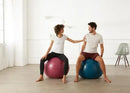 Bola De Ginástica E Pilates 65 Cm Tamanho 2 Cor Bordô