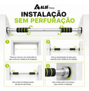 Barra Fixa De Porta Exercícios Ajustável 63 A 96cm Aluí Fit