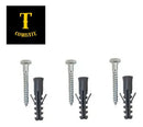 Kit 4 Suporte Trx Parede Teto Gancho Suspenso Argola Columpi