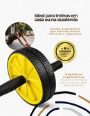 Roda Abdominal Rolo De Exercícios Lombar Abwheel Fit