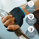Luva Academia Halteres Neoprene Musculação Esporte Cross Fit Cor Preta