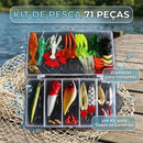 71 Pcs Isca Artificial Para Pesca Tucunaré, Traíra E Tilápia