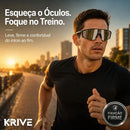 Óculos Ciclismo Corrida Esportivo Bike Mtb Protecao Uv Beach Prateado
