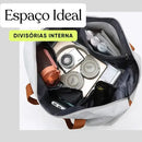 Bolsa Mala Feminina Viagem 10kg De Mão Academia Porta Tênis Preto Lisa
