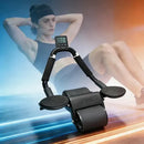 Rolo Roda Dupla Abdominal Apoio Para Cotovelos - Brave Bull