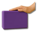 2 Blocos Tijolinho Apoio Para Yoga Pilates Alongamento Zenai Roxo
