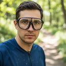 Óculos De Sol Ciclismo Bike Esportes Fotocromático Uv400 Armação Preto