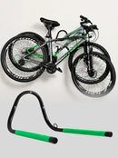 Kawak Gancho Suporte Horizontal De Parede Para 2 Bicicletas Preto