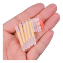 ENJOYLURE kit 50 bastao luz quimica para boia vara linha pesca noturna