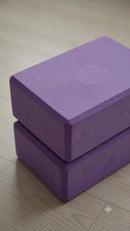 Kit 2 Blocos Exercício Pilates Fisioterapia Equilíbrio Yoga