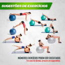 Bola Pilates Suiça Yoga Fisioterapia Ginástica Academia 55cm